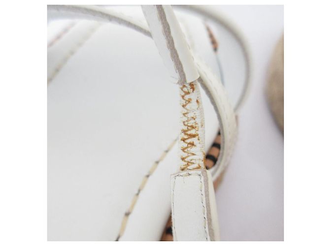 Autre Marque Sandali Espadrilles SPORTMAX Bianco - vista 9