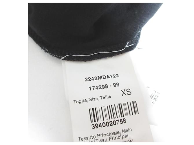Autre Marque MSGM Patchwork T-Shirt Kleid Schwarz - Ansicht 7