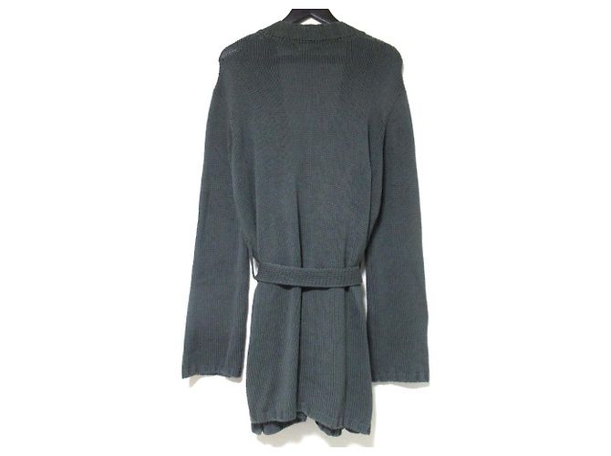 Autre Marque Cárdigan de punto Dries Van Noten Castaño Gris antracita - vista 2