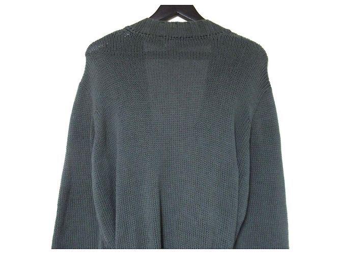 Autre Marque Cárdigan de punto Dries Van Noten Castaño Gris antracita - vista 4