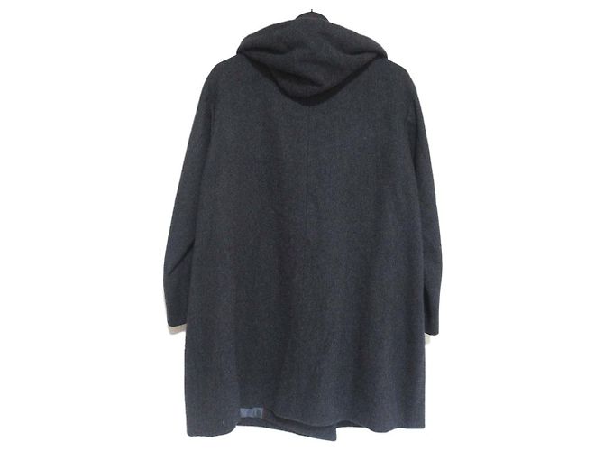 Abrigo de Lana LANVIN en Azul Castaño Gris antracita - vista 2