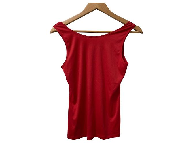 Autre Marque CAST: Transparente Strickpullover mit Rollkragen Rot - Ansicht 7