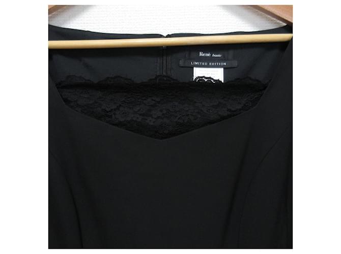 Autre Marque Rene basic Kleid Schwarz - Ansicht 9