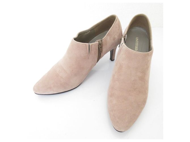 Autre Marque Stivaletti in suede a punta SENZA TITOLO Marrone - vista 2