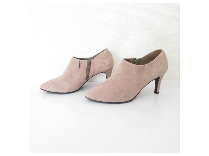 Autre Marque Stivaletti in suede a punta SENZA TITOLO Marrone - vista 5