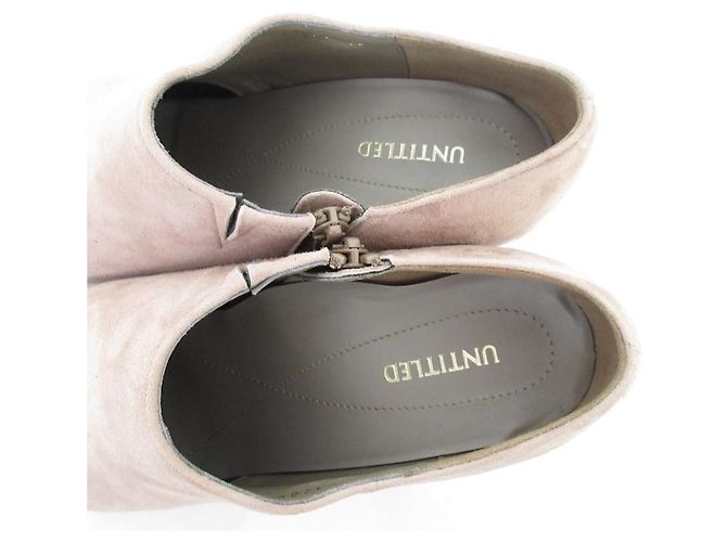 Autre Marque Stivaletti in suede a punta SENZA TITOLO Marrone - vista 6