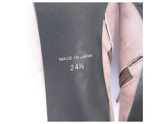 Autre Marque Stivaletti in suede a punta SENZA TITOLO Marrone - vista 8