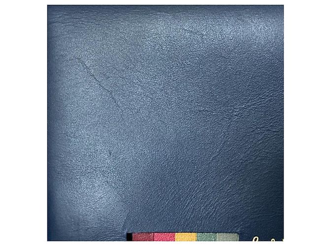 Borsa a spalla in pelle con catena Paul Smith Blu - vista 16