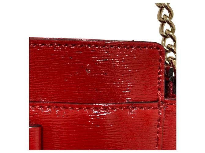 Borsa a Spalla in Pelle Kate Spade New York Rosso - vista 11