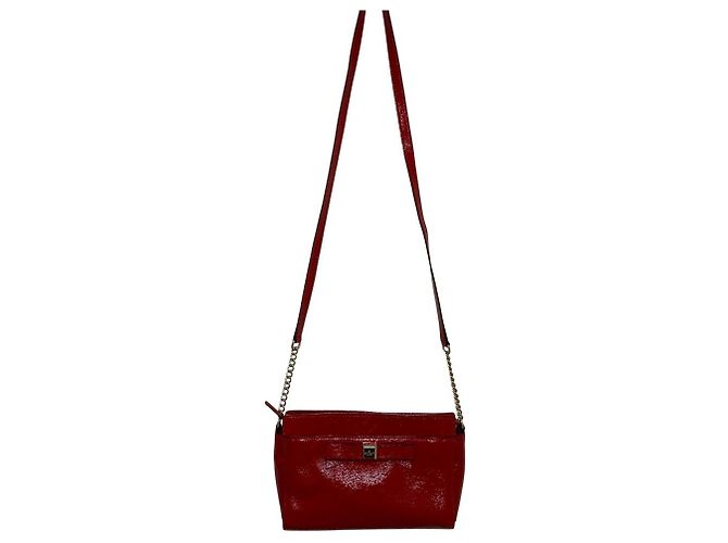 Borsa a Spalla in Pelle Kate Spade New York Rosso - vista 2