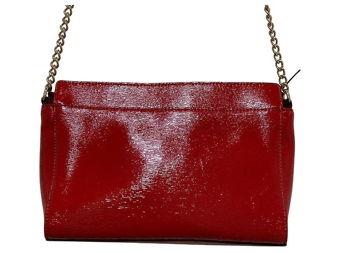 Borsa a Spalla in Pelle Kate Spade New York Rosso - vista 3