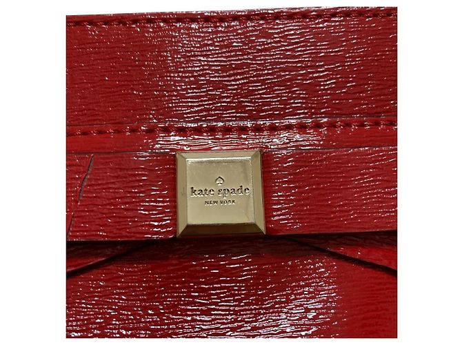 Borsa a Spalla in Pelle Kate Spade New York Rosso - vista 4