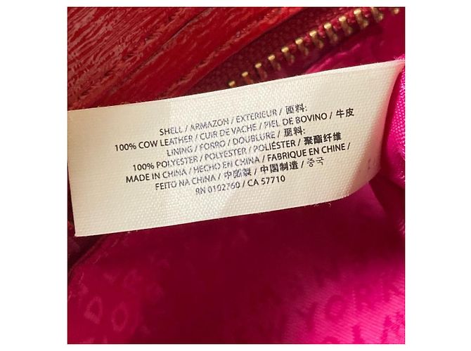 Borsa a Spalla in Pelle Kate Spade New York Rosso - vista 8