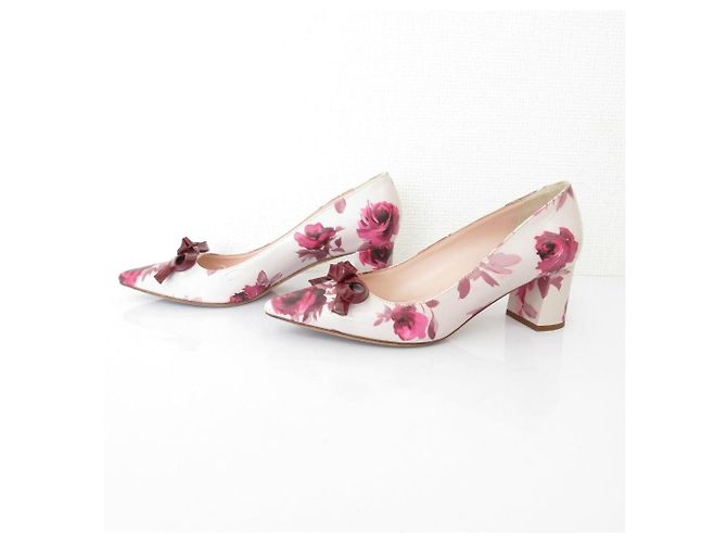 Spitze Pumps mit Blumenmuster von Kate Spade Grau Lila - Ansicht 3