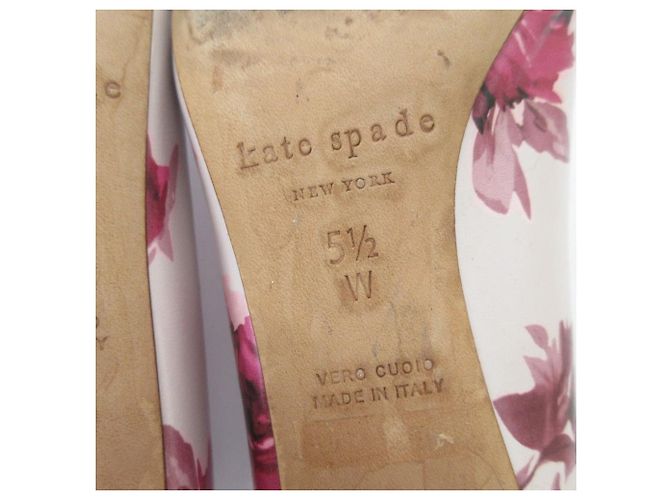 Spitze Pumps mit Blumenmuster von Kate Spade Grau Lila - Ansicht 7
