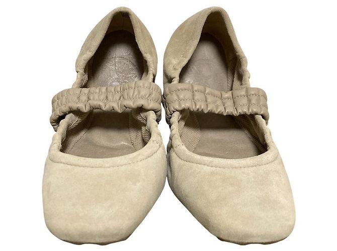 Autre Marque Bailarinas de Ante Timberland Beige - vista 2