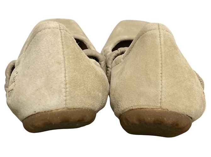 Autre Marque Bailarinas de Ante Timberland Beige - vista 4