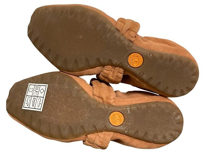 Autre Marque Bailarinas de Ante Timberland Naranja - vista 5