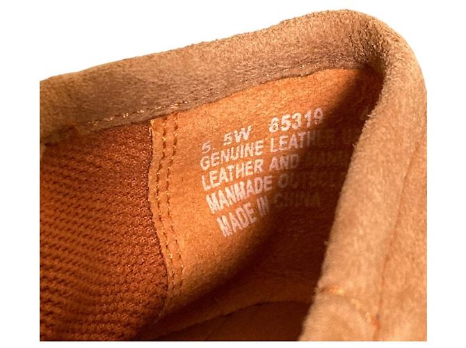 Autre Marque Bailarinas de Ante Timberland Naranja - vista 7