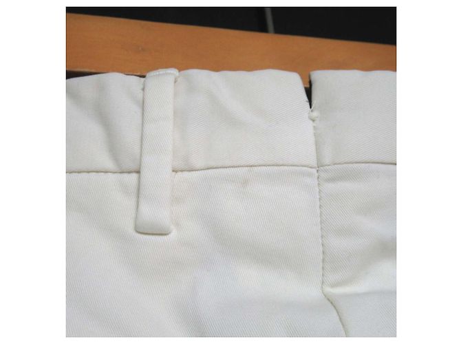 Autre Marque Pantalones Stretch de Dos Pliegues Fit Gentleman PT01 Beige - vista 6