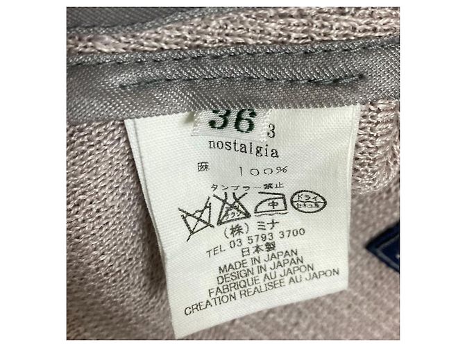 Autre Marque Cardigan Nostalgia de mina perhonen Castaño Rosa - vista 7