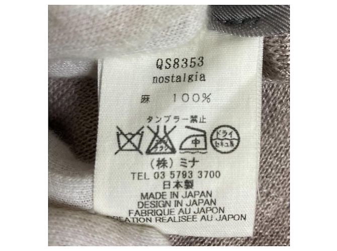 Autre Marque Cardigan Nostalgia de mina perhonen Castaño Rosa - vista 8