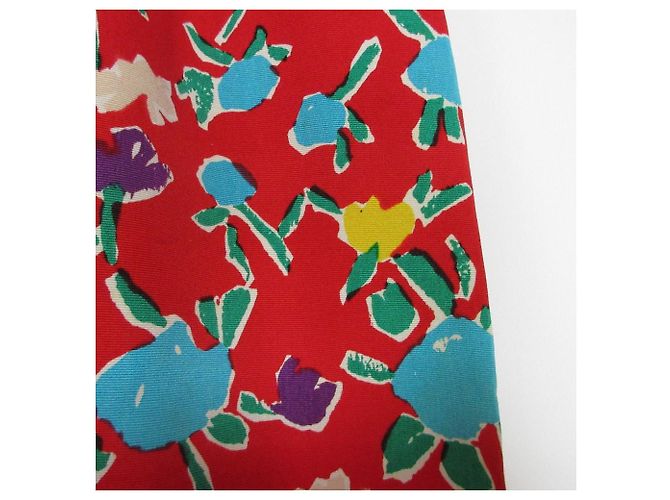 Completo Giacca Gonna Yves Saint Laurent Rosso - vista 18