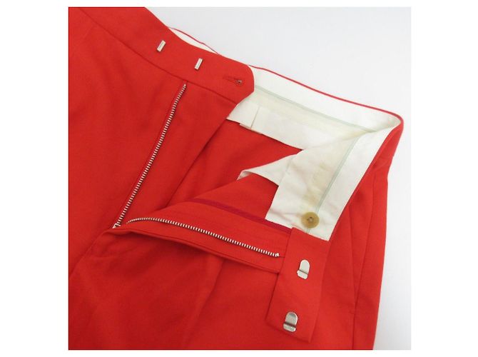 Autre Marque Pantalones tapered de algodón Drawer Naranja - vista 6