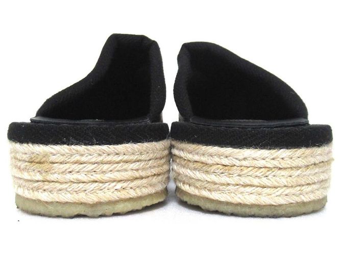 Autre Marque Sandali Mule Espadrille Yohji Yamamoto Nero - vista 3