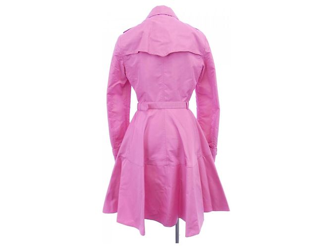Abrigo Trench Valentino Rosa - vista 2