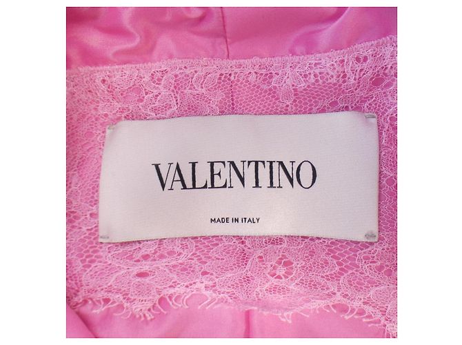 Abrigo Trench Valentino Rosa - vista 4