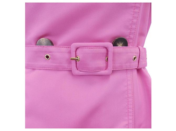 Abrigo Trench Valentino Rosa - vista 7