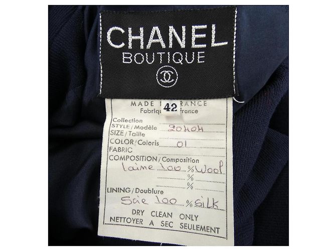 Conjunto Chanel Azul Azul marinho - vista 3