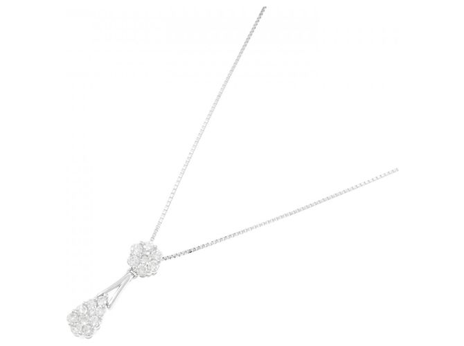 Autre Marque Collana in diamante in oro bianco Au750 Argento - vista 2