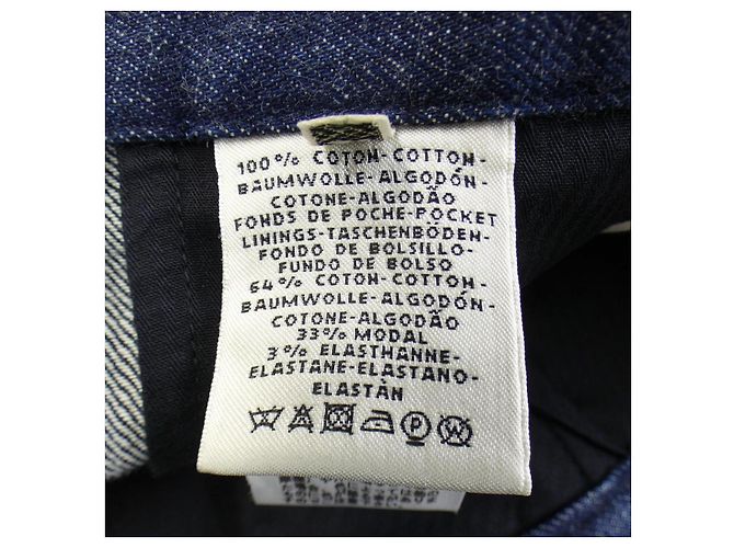 Hermès Jeans Hermes Blu Blu navy - vista 3