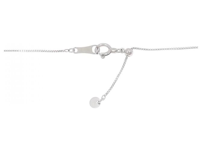 Autre Marque Collana a Croce in Platino e Diamanti Argento - vista 5