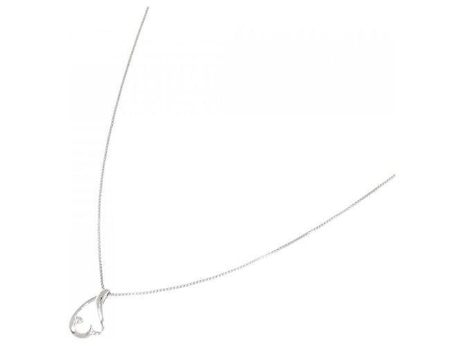 Autre Marque Collana in platino e diamanti Argento - vista 2