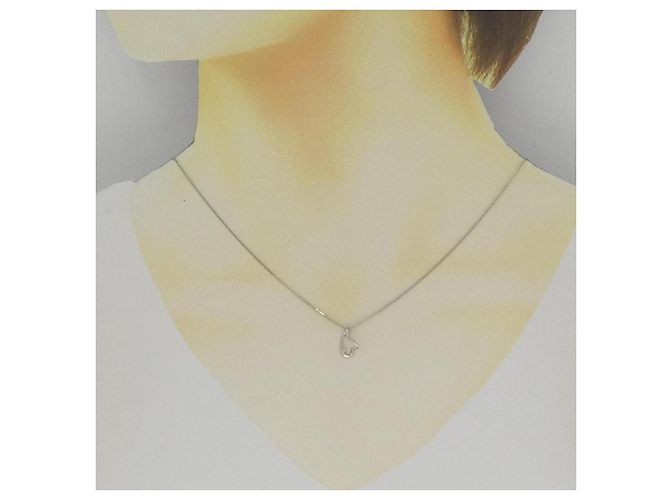 Autre Marque Collana in platino e diamanti Argento - vista 6