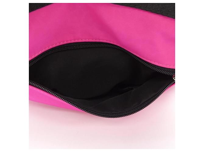 Autre Marque Borsa Dance With Dragon Nero Rosa - vista 7