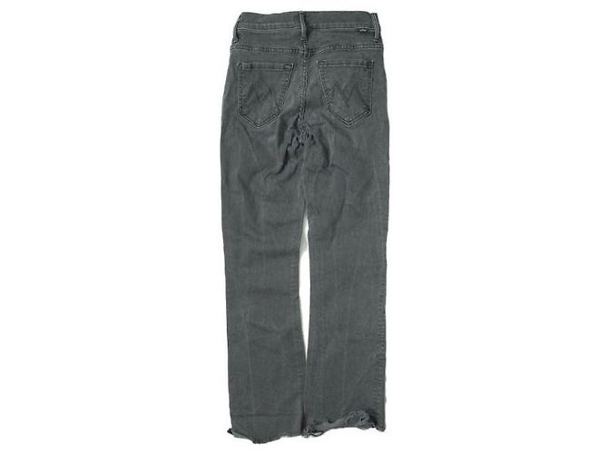 Autre Marque Pantalones de denim MOTHER INSIDER CROP STEP FRAY Gris - vista 2