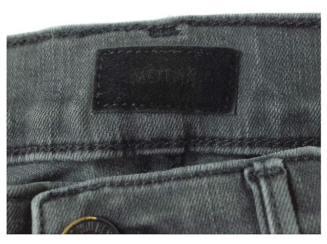 Autre Marque Pantalones de denim MOTHER INSIDER CROP STEP FRAY Gris - vista 7