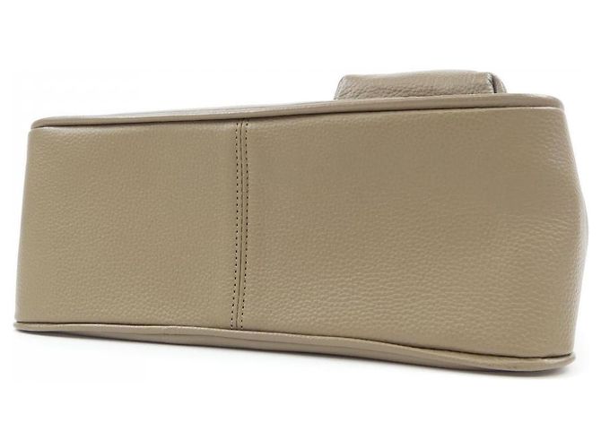 Autre Marque Borsa in pelle JOLIE MIGNON Marrone - vista 4