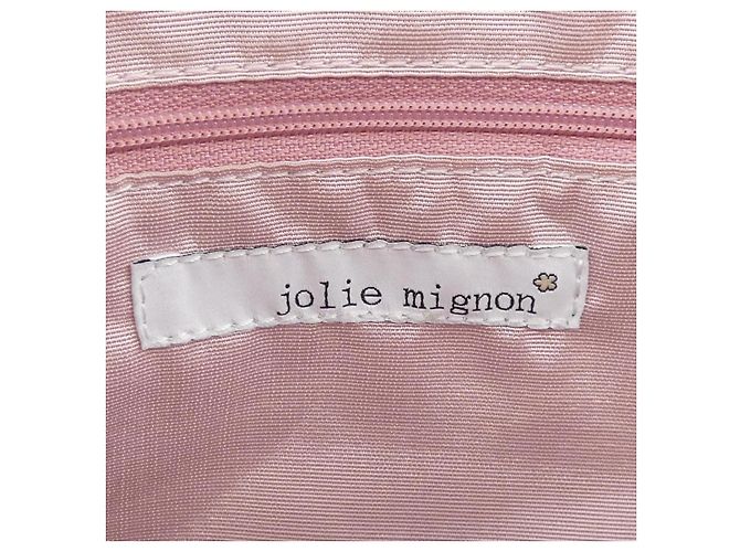 Autre Marque Borsa in pelle JOLIE MIGNON Marrone - vista 5