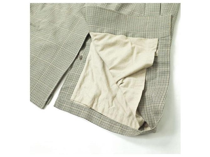 Autre Marque Abrigo de Lana a Cuadros Glen ORCIVAL Beige - vista 5