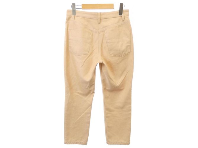 Hermès Pantalones de lana Hermes Beige - vista 2