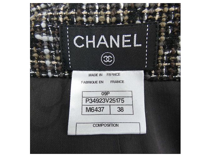 Timeless Gonna Chanel Marrone - vista 4