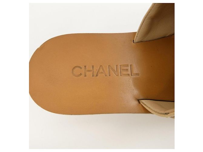 Timeless Sandali Chanel G32881 Beige - vista 6