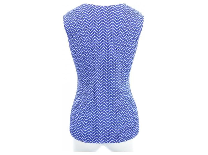 Issey Miyake Top Pleats Please Azul - vista 2