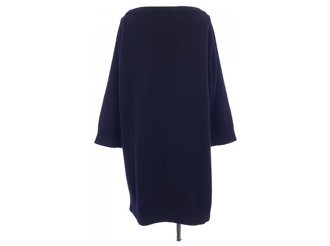 Jersey 100% Cachemira Hermès 36 Azul Azul marino - vista 2