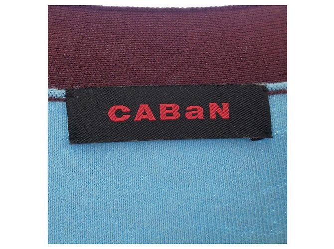 Autre Marque Cárdigan de mezcla de cachemira CABaN Castaño Azul - vista 4